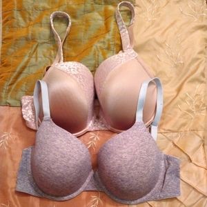 PINK Victoria Secret💘 +Le Mystere 🌼34D Bra set
